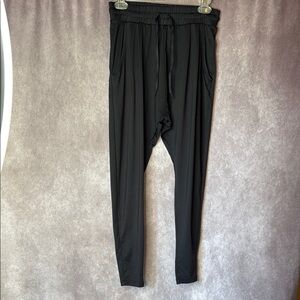 Men's Black Drawstring Pants